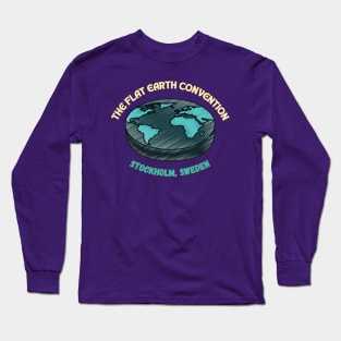 The flat earth convention Long Sleeve T-Shirt